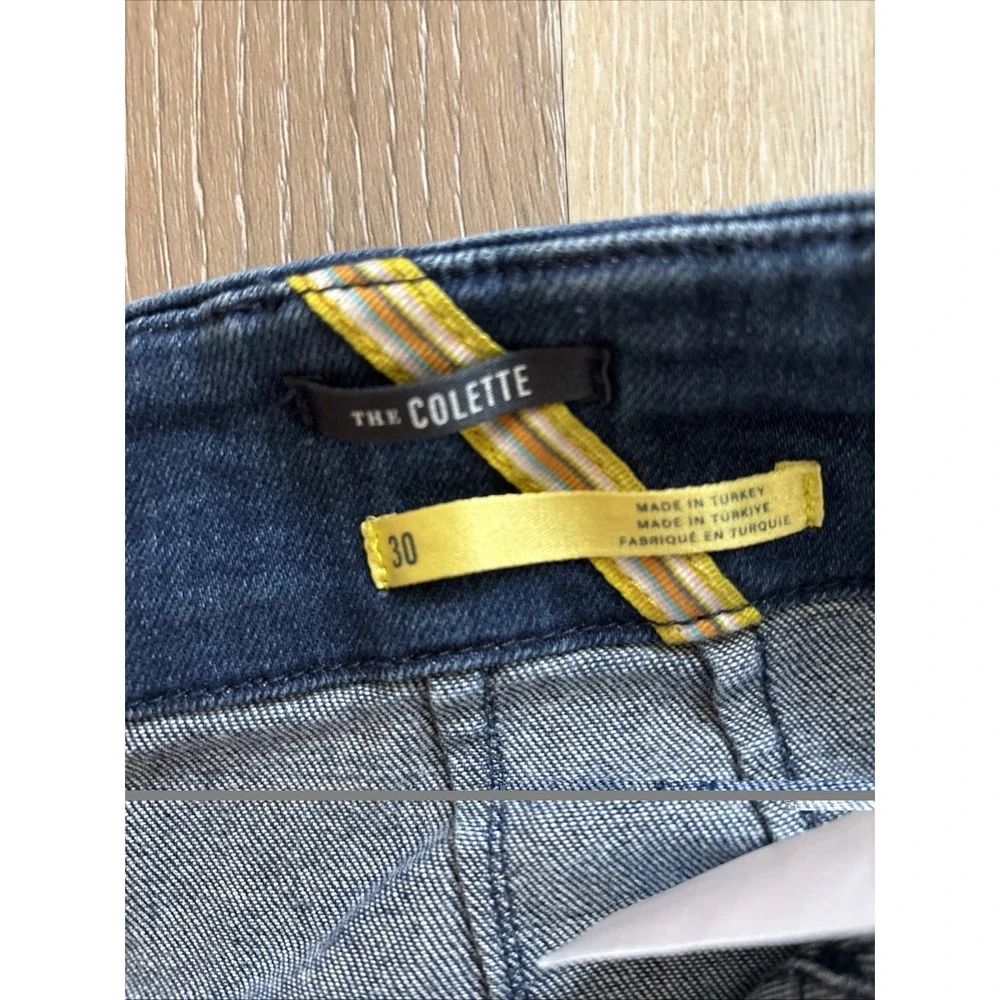 Maeve Colette Crop High-Rise Wide-Leg Jeans Size 30 Anthropologie - Picture 9 of 15